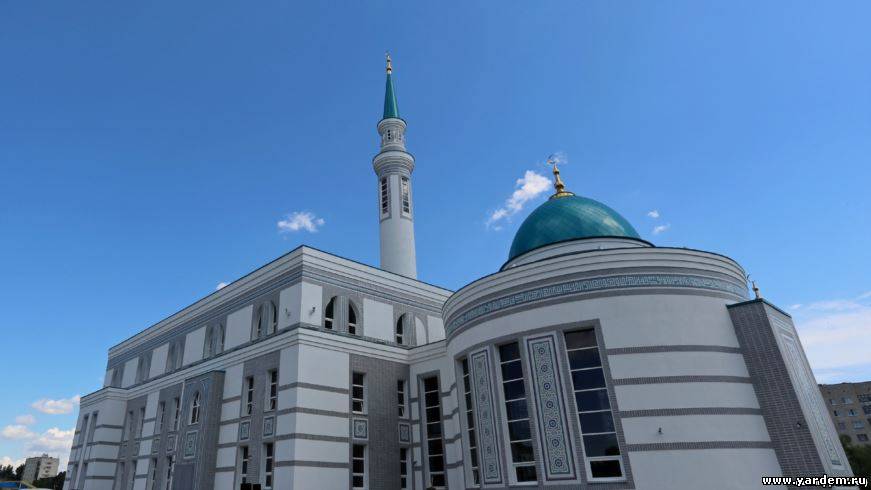 В мечети "Ярдэм" совершили молитву по погибшим на авиакатастрофе