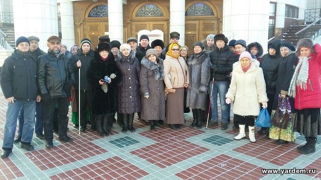 Незрячие реабилитационного центра "Ярдэм" совершили экскурсию по достопримечательным местам Казани. Общие новости