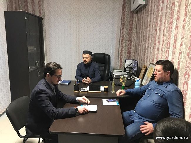 В рамках рабочей поездке на Кавказ Илдар хазрат Баязитов встретился с Заместителем Муфтия РД Ахмадом Кахаевым