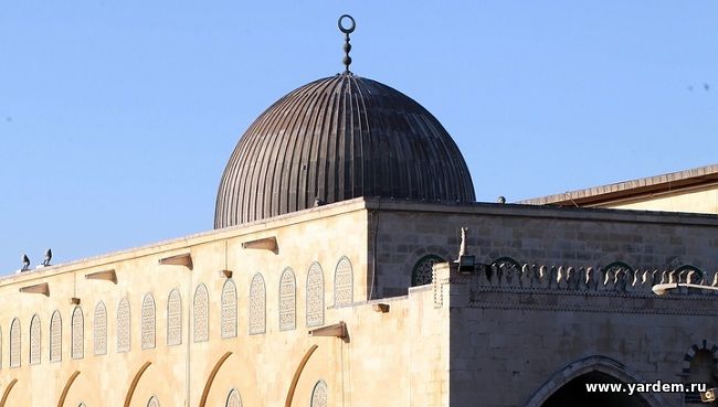 После пятничной проповеди в мечети "Ярдэм" сделали дуа за мечеть Аль Аксу