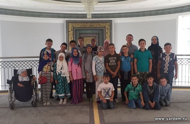 Мечеть и реабилитационный центр "Ярдэм" посетили дети из села Рыбушкино Нижегородской области