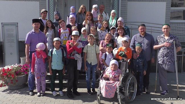 Мечеть и реабилитационный центр «Ярдэм» посетили дети из Мари Эл. Общие новости