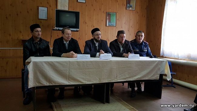 Илдар хазрат Баязитов посетил колонию-поселение №17 села Дигитли Мамадышского района