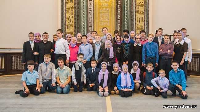 Воспитанники Лаишевского интерната для незрячих детей посетили мечеть и реабилитационный центр "Ярдэм. Общие новости