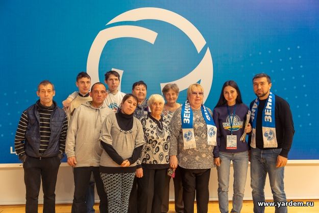 Представители общества инвалидов поселка Юдино посетили чемпионат по волейболу