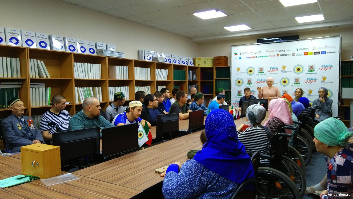 В реабилитационном центре фонда «Ярдэм» стартовали курсы по социальному проекту «Поддержим друг друга»