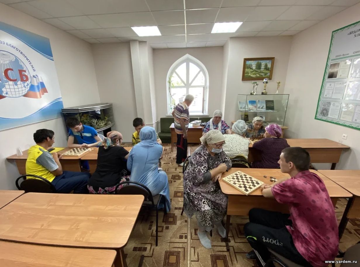 В реабилитационном центре НИБФ "Ярдэм" по проекту "Поддержим друг друга" особое внимание отводится спортивным играм