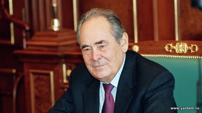 “Ярдәм” фонды Татарстанның Дәүләт Киңәшчесе Минтимер Шәрип улы Шәймиевне туган көне белән котлый