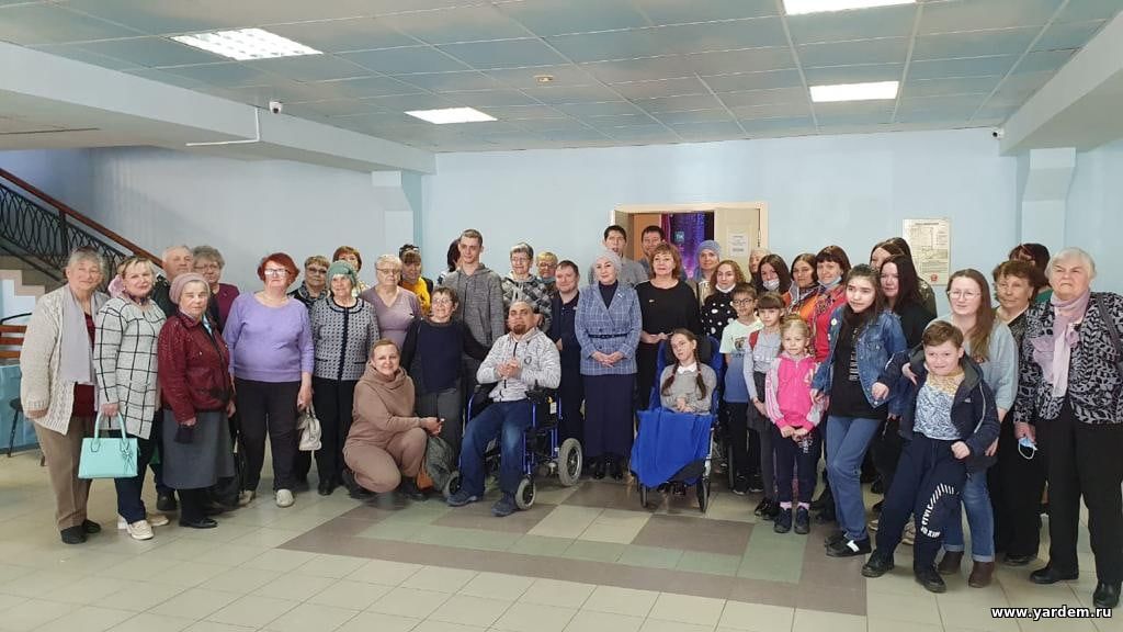 Малика Гельмутдинова провела в ДК «Юность» очередную акцию «Весенняя неделя добра»