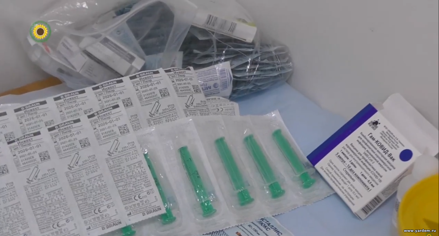 Сотрудники фонда и мечети «Ярдэм» сделали повторную прививку от коронавируса