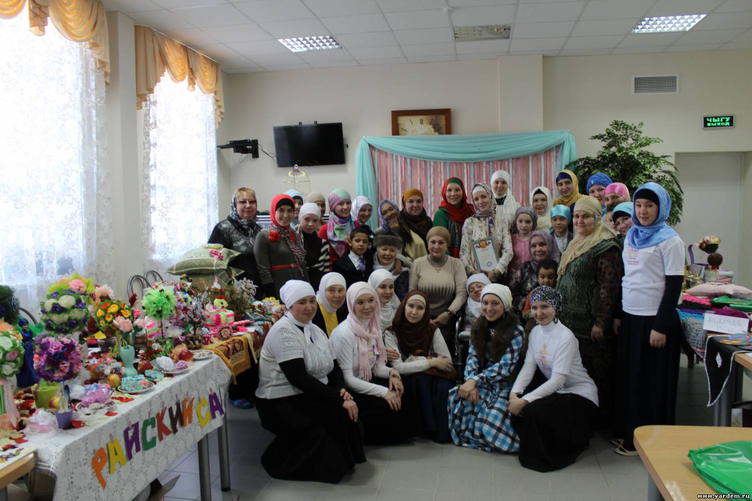 Прошла выставка ручных работ мусульманок Татарстана