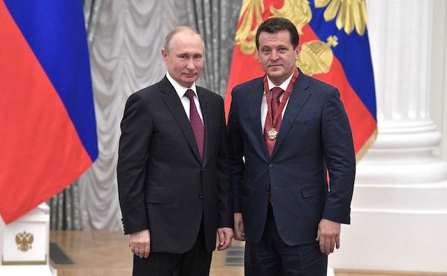 Владимир Путин наградил Ильсура Метшина орденом «За заслуги перед Отечеством» II степени