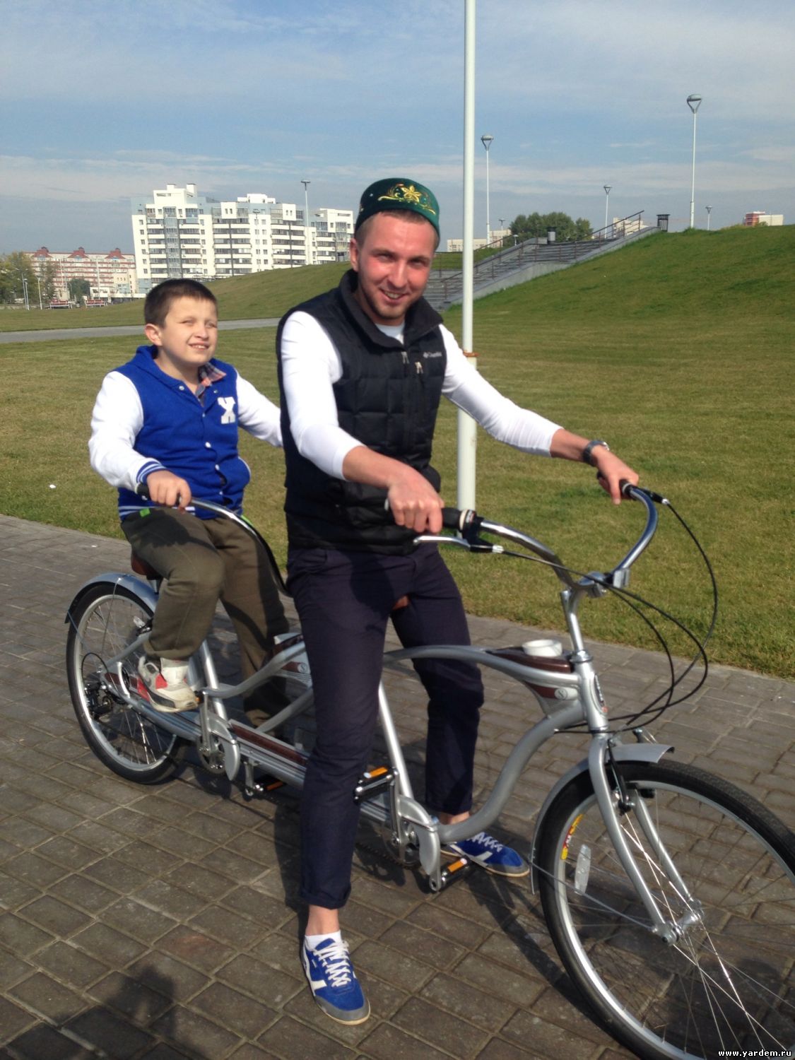 Незрячие "Ярдэм" приняли участие в межконфессиональном велокроссе