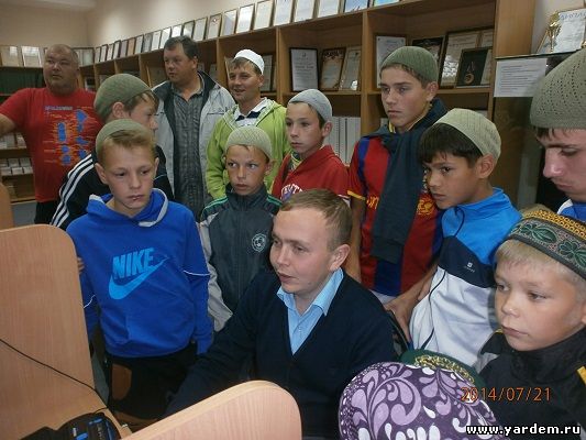 Дети-сироты стали гостями мечети "Ярдэм" Казани