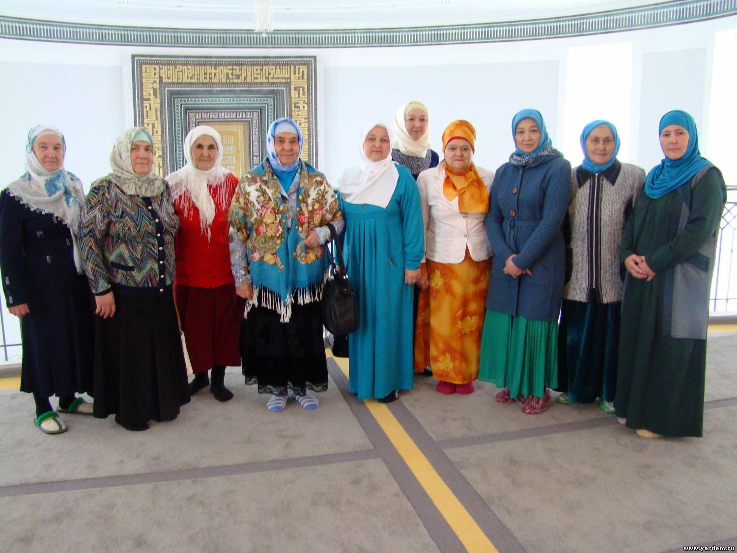 Мечеть "Ярдэм" посетили мусульманки Рыбно-Слободы