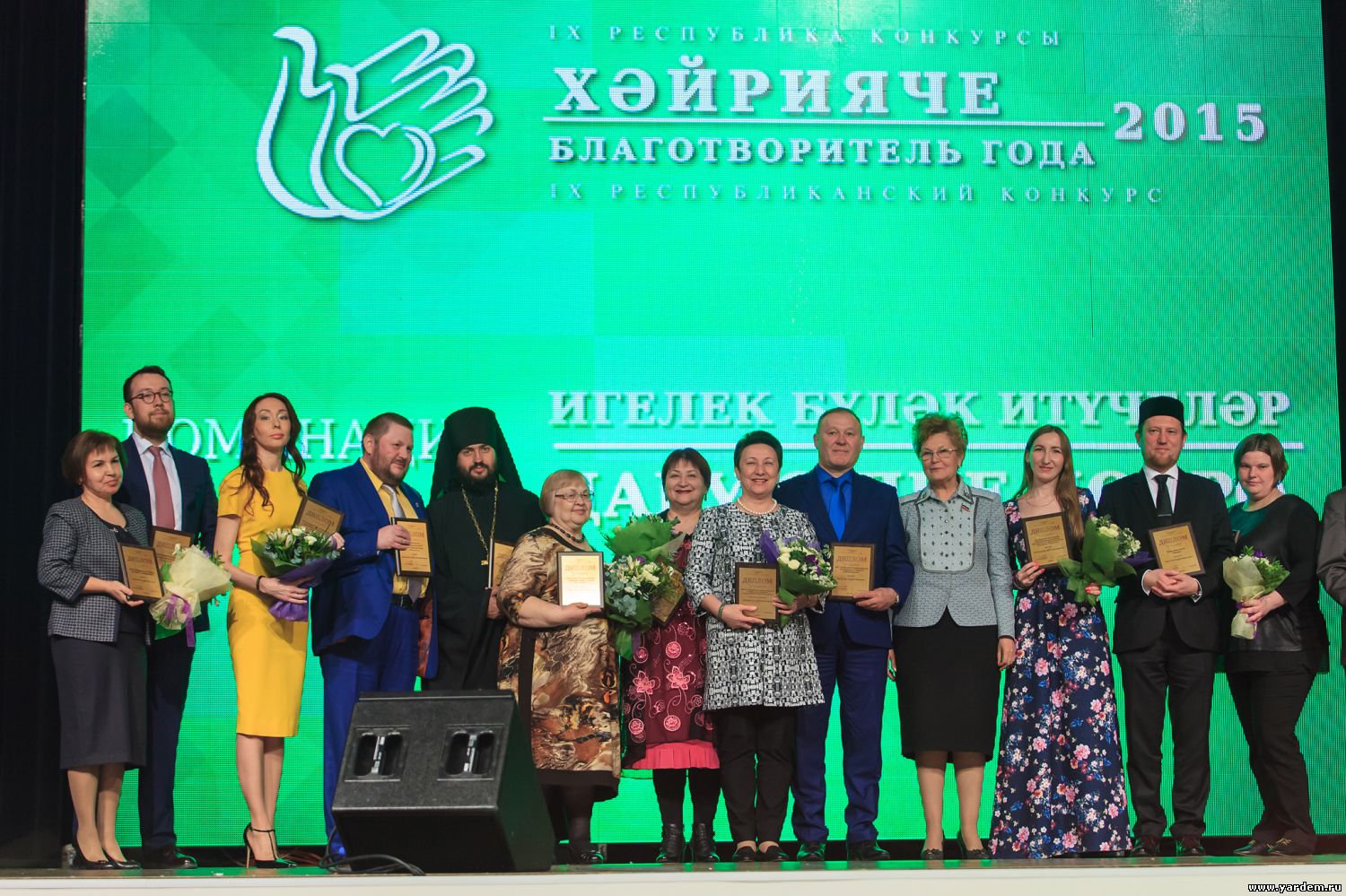 Президент Татарстана наградил победителей Республиканского конкурса «Благотворитель 2015 года»